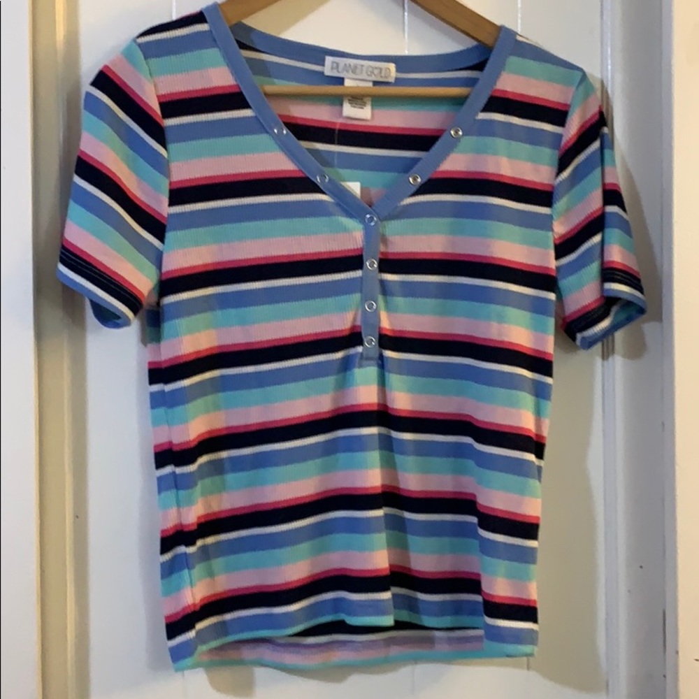 Crop top multi color
